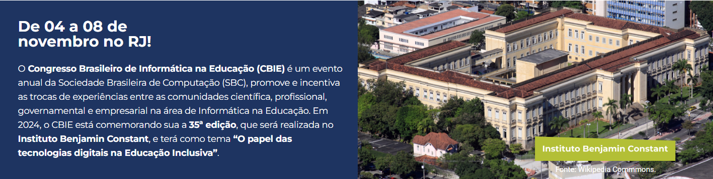 Imagem do CBIE 2024